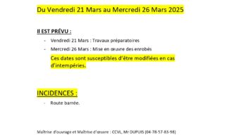 ccvl info chantier mathy 03 25