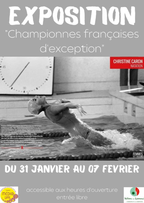médiathèque exposition championnes françaises